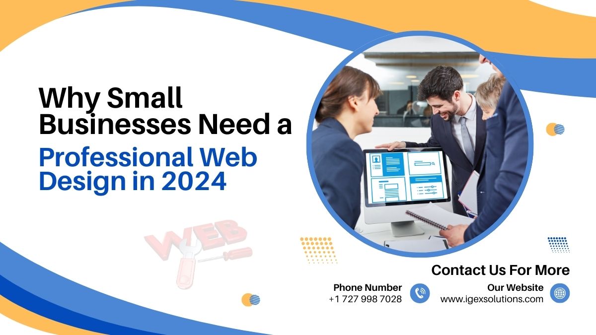 Why Small Businesses Need a Professional Web Design in 2024